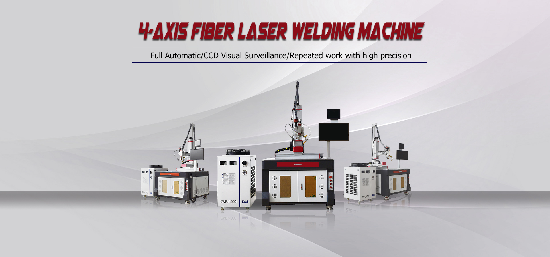 4-Axis Fiber Laser Welding Machine